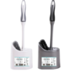 BOWL BRUSH & CADDY SET WH/GRY ASSTD