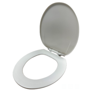 TOILET SEAT-PLASTIC – WHITE