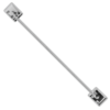 TOWEL BAR-CHROME-SINGLE – 18″