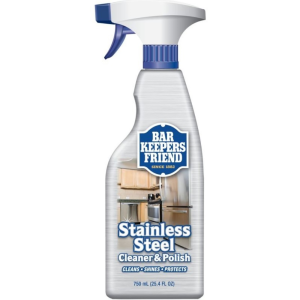 BAR KEEPERS FRIEND STAINLESS STEEL CLNR & POLISH 25.4oz