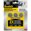 SCOTCH 2X HEAVY DUTY 1″ FELT PADS PK/8