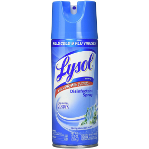 LYSOL DISINFECTNT SPRAY-12.5oz WATERFALL BLUE